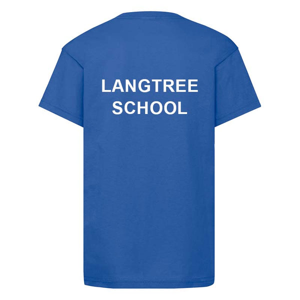 Langtree Community Primary Performance PE T-shirt - ROYAL