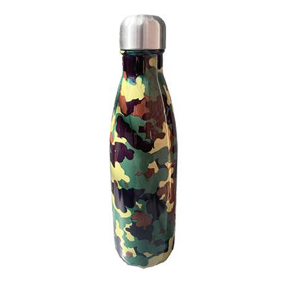 Camouflage Print Thermal Water Bottles