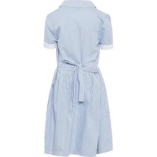 Kinsale Corded Stripe Dress BLUE
