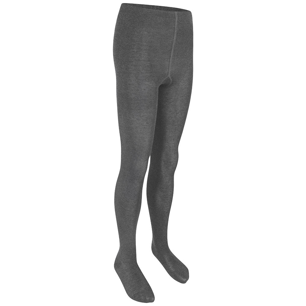 Cotton Rich Tights (2 Pack) - Grey