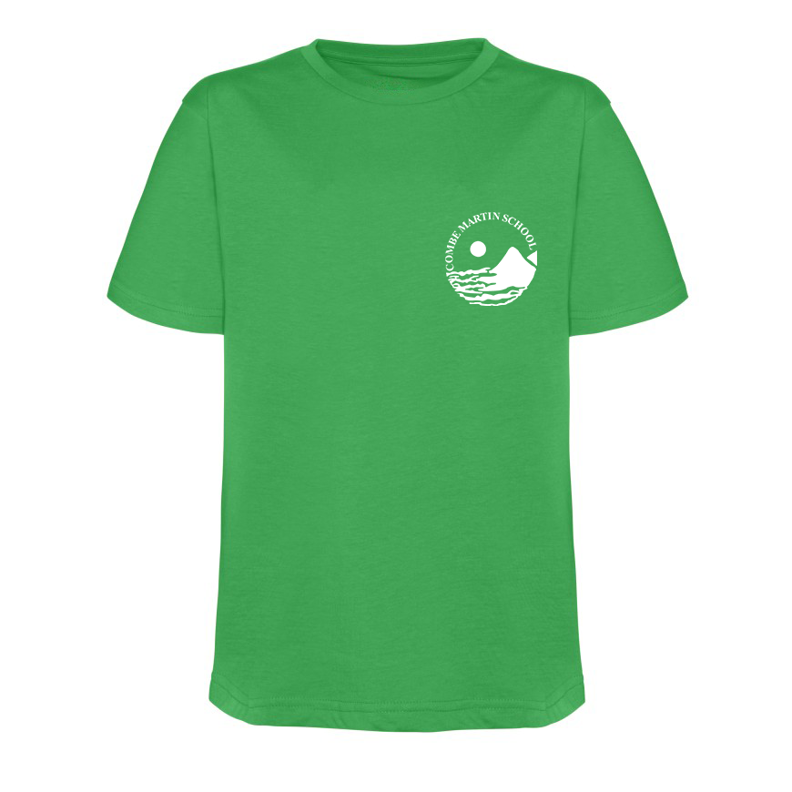 Combe Martin Primary PE T-shirt GREEN