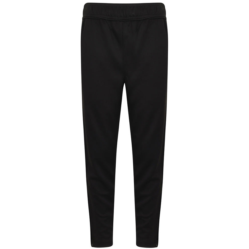 Black PE Tracksuit Bottoms