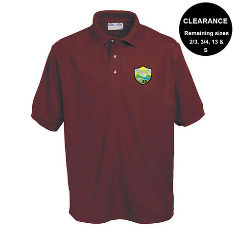 Bishops Tawton Primary Polo-shirt BURGUNDY