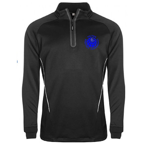 Pilton Community College PE Quarter Zip Training Top